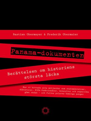 cover image of Panamadokumenten